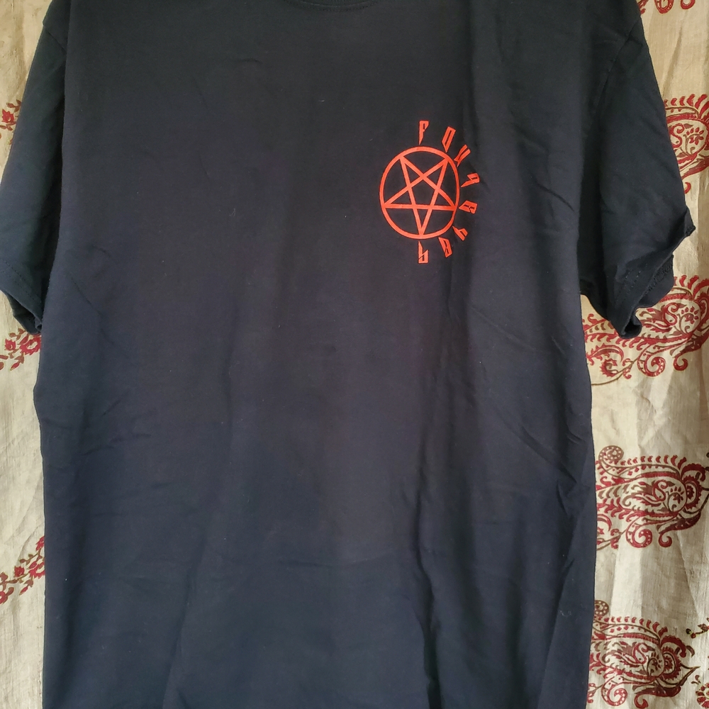 Four Eyes Black and Red Hentai Bondage Tee Size L